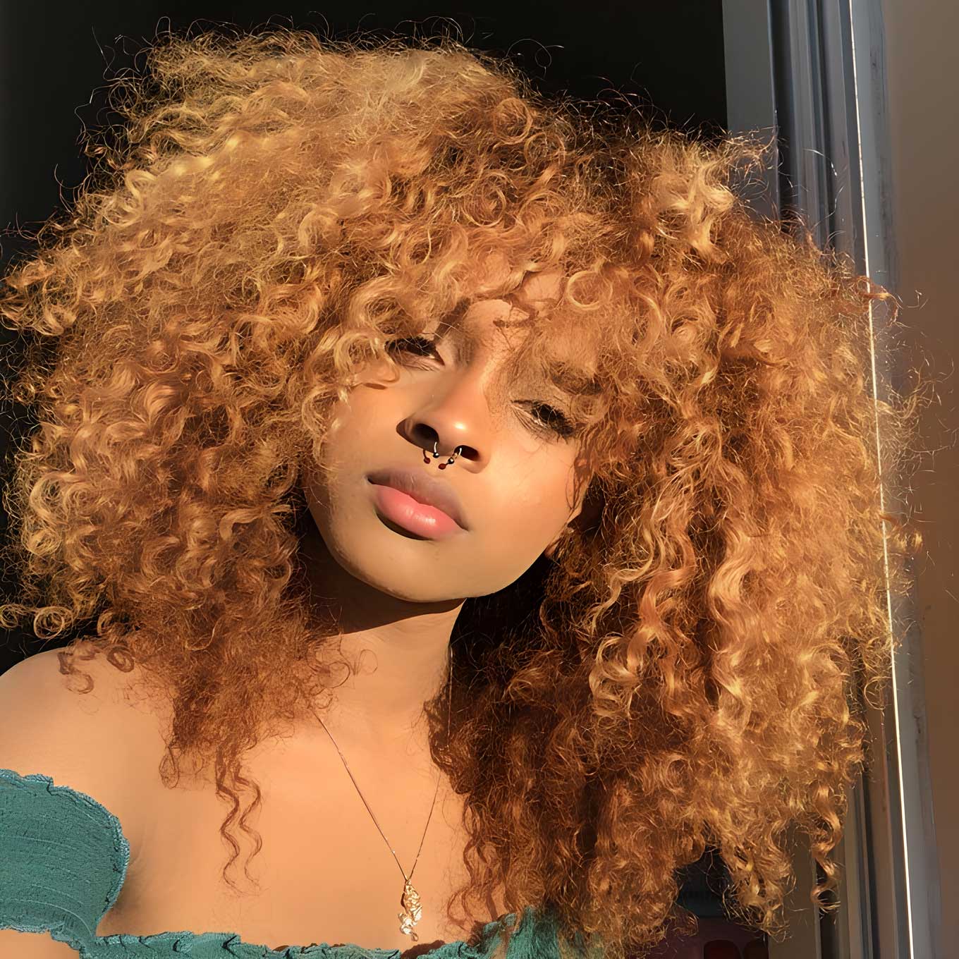 Trendy Honey Blonde Curly Hair Ideas to Try This Summer